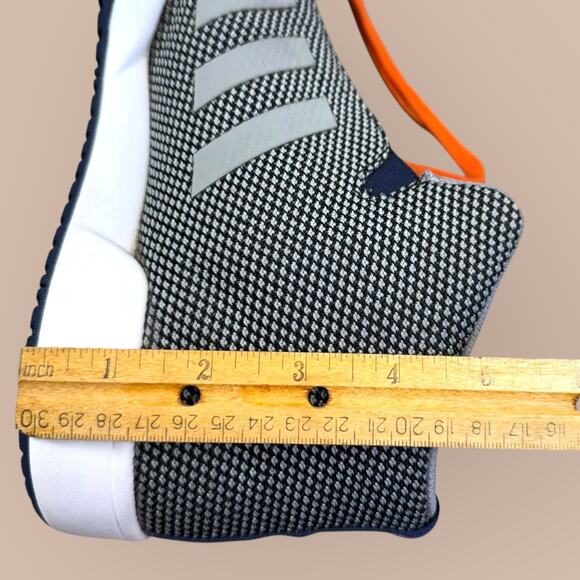 Adidas Mens Veritas Mid Top Sneaker Athletic Shoes Size 9 Woven Gray Fit Foam - Picture 11 of 11